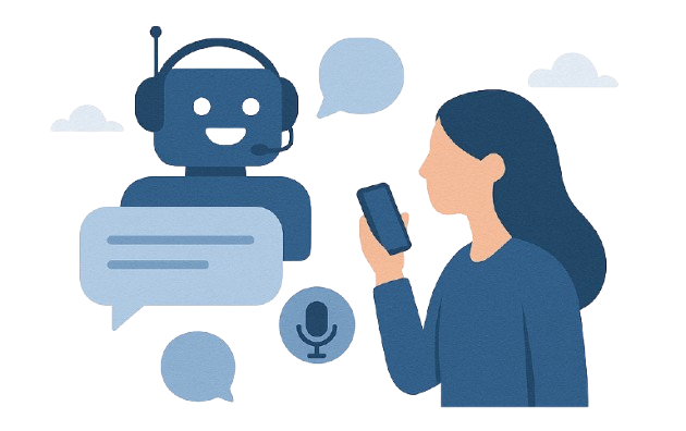 Voice Bot Illustration